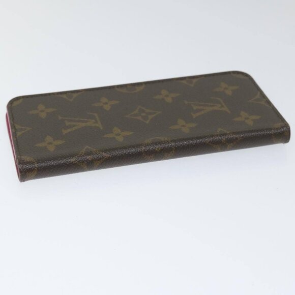 LOUIS VUITTON Monogram iPhone Case 4Set Blue Pink - Picture 5 of 16